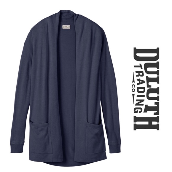 Duluth Trading Co Sweaters - Duluth Trading Draped Open Cardigan